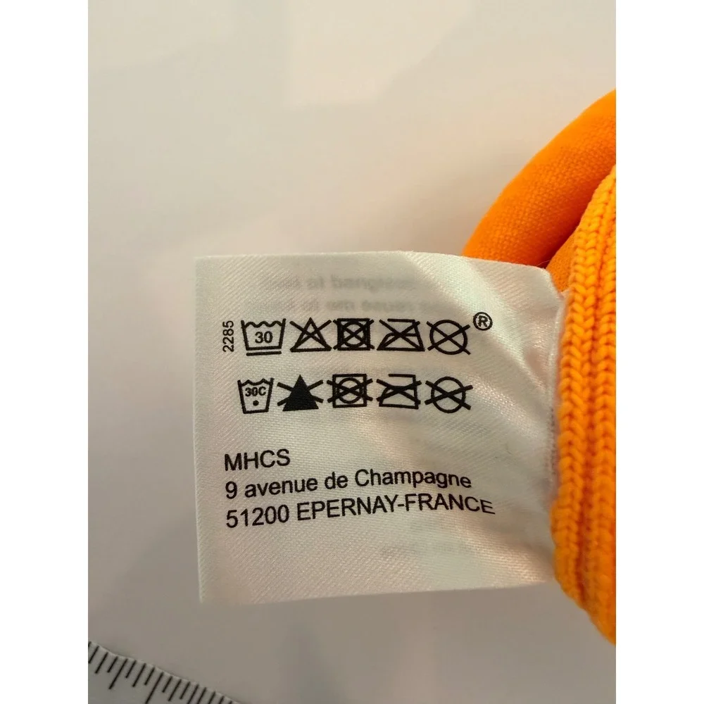 Veuve Clicquot Orange Ice Jacket Champagne Bottle Cooler Thermal Sleeve Reusable